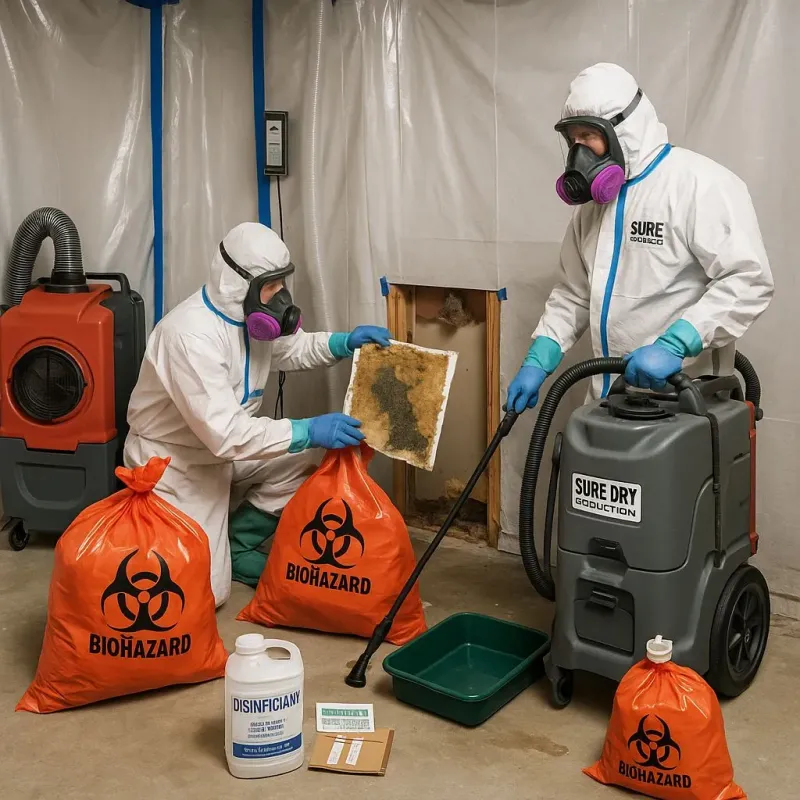 Contaminated Water Handling Protocols process in Jacksonville, NC