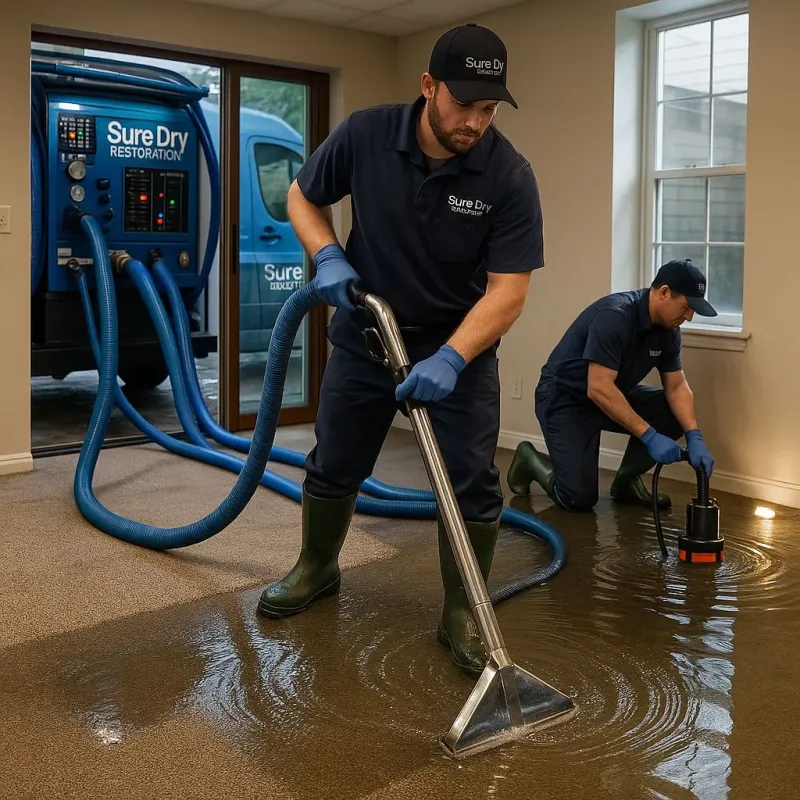 Water Extraction and Removal process in Jacksonville, NC
